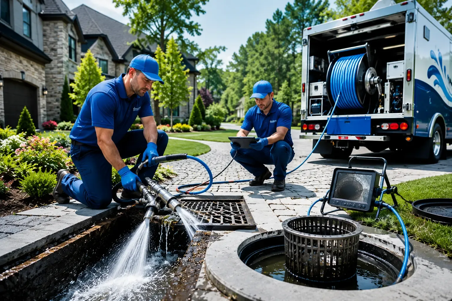 Local outdoor drain cleaning professionals in Avon, NC